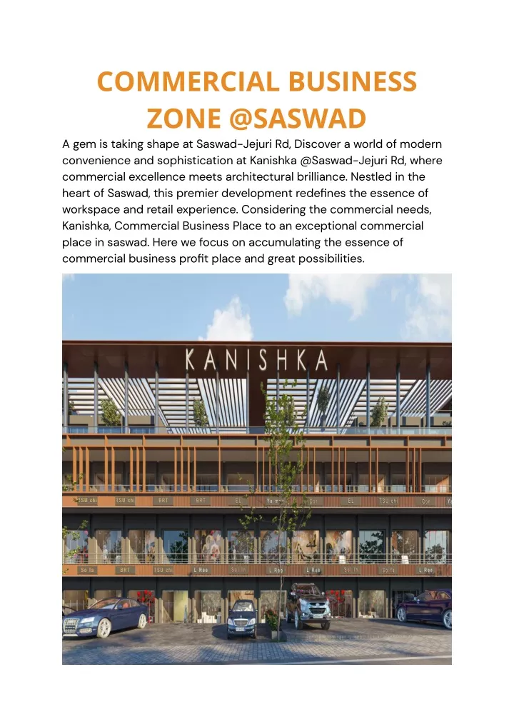 commercial business zone @saswad a gem is taking