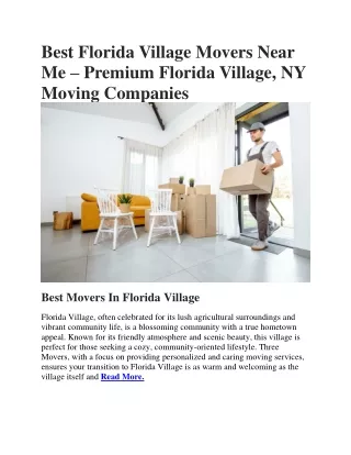 new-yorkflorida-village