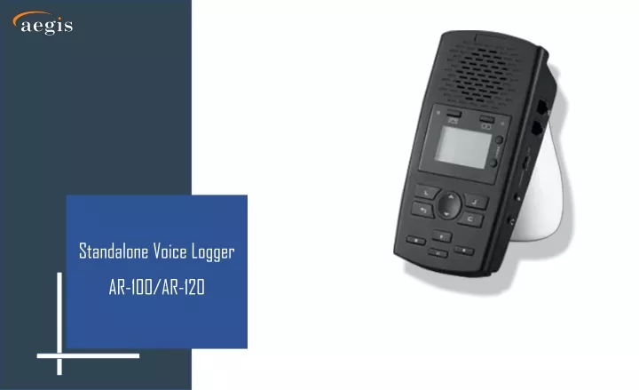 standalone voice logger ar 100 ar 120