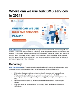 where can we use bulk sms services in 2024