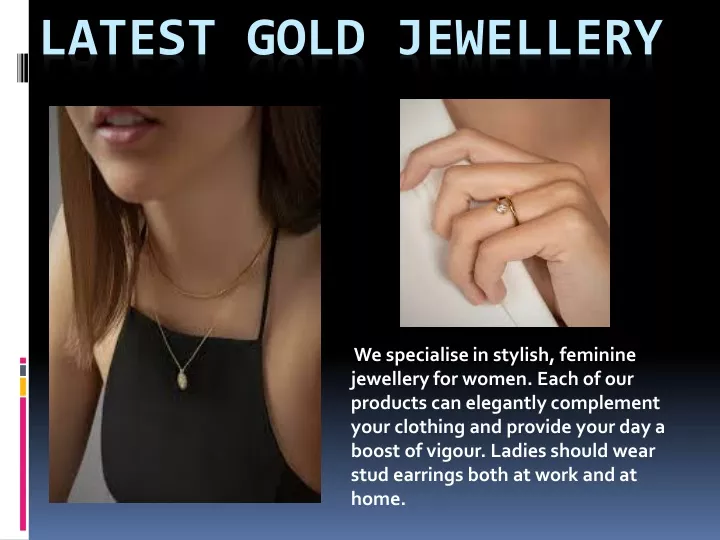 latest gold jewellery