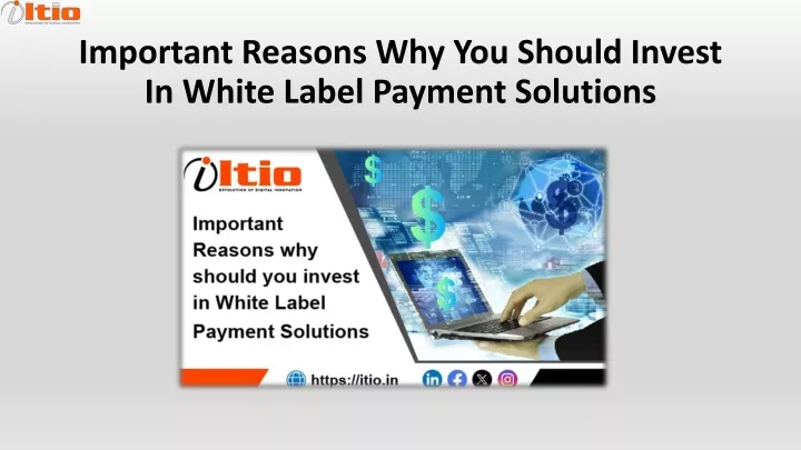 important reasons why you should invest in white label payment solutions