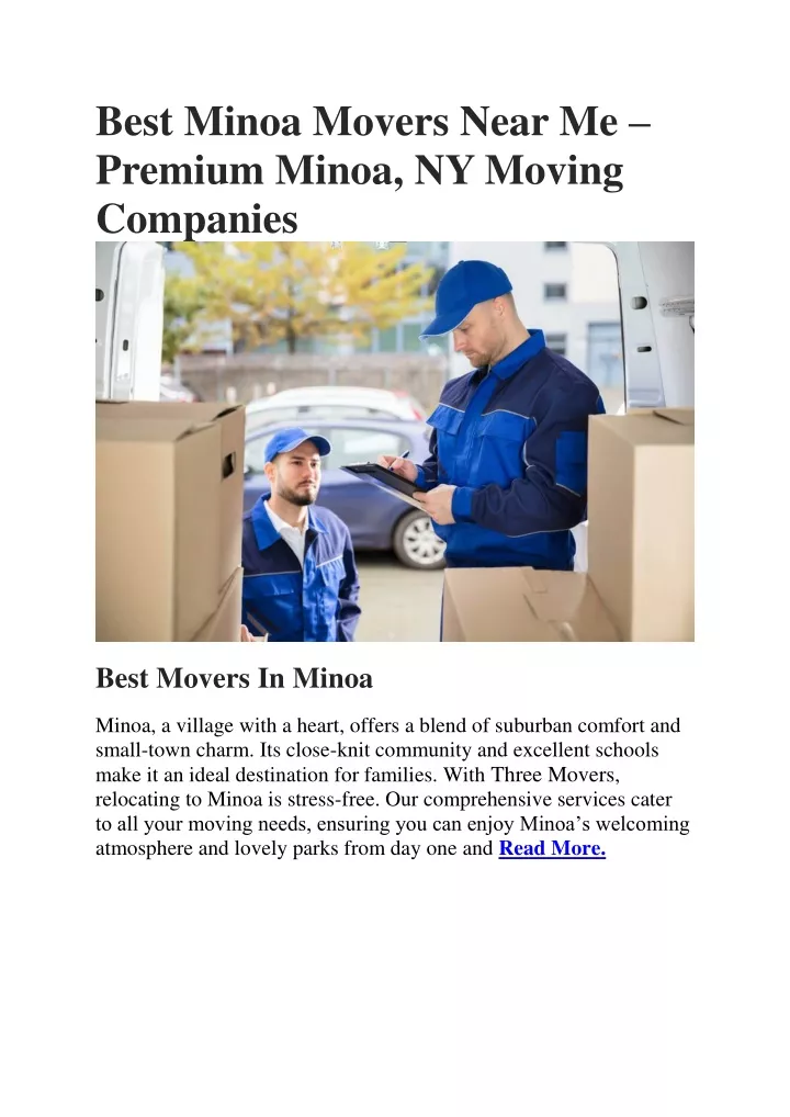 best minoa movers near me premium minoa ny moving