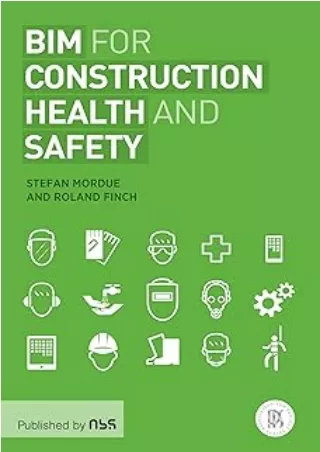❤️PDF⚡️ BIM for Construction Health and Safety