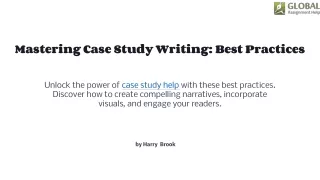 Mastering Case Study Writing: Best Practices
