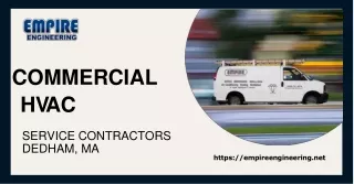 Experience Excellence with Commercial HVAC Service Contractors in Dedham, MA - Empire Engineering
