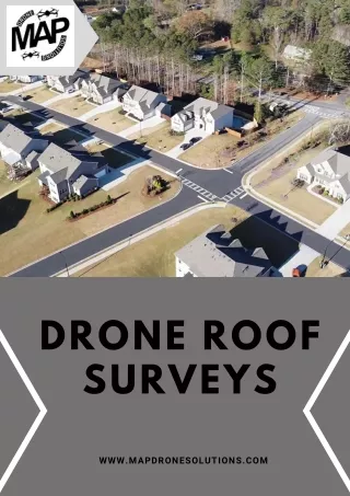 Elevate Your Insight with Map Drone Solutions for Precision Drone Roof Surveys