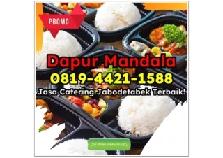 LEZAT! CHAT 0819-4421-1588 Sedia Jasa Catering Tumpeng Terdekat Depok Kedaung