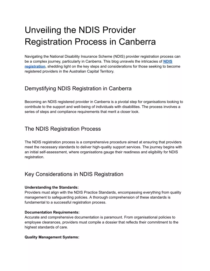 unveiling the ndis provider registration process