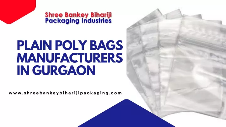 plain poly bags manufacturers in gurgaon