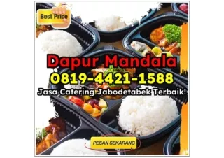 NIKMAT! CHAT 0819-4421-1588 Tukang Jasa Catering Prasmanan Depok Sukatani