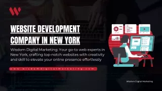 Website Development Company in NYC: Wisdom Digital Marketing