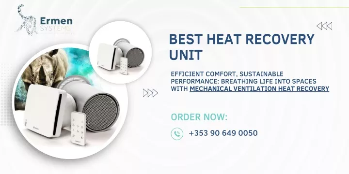 best heat recovery unit unit