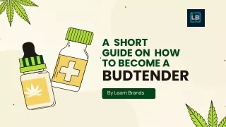 a short guide on how to become a budtender