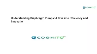 Understanding Diaphragm Pumps: A Dive into Efficiency and Innovation