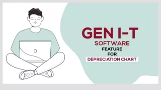 Simple to Create A Depreciation Chart Using Gen I-T Software
