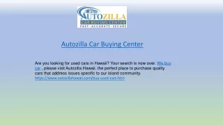 autozilla car buying center