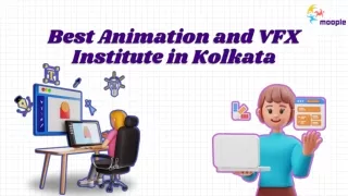 Best Animation and VFX Institute in Kolkata  Moople Dunlop