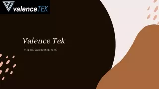 Valence Tek - A Mechanical Product Design and Development Company