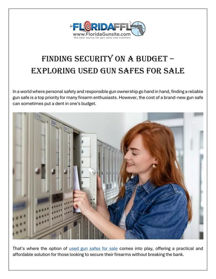 finding security on a budget exploring used