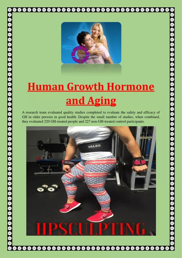 human growth hormone and aging