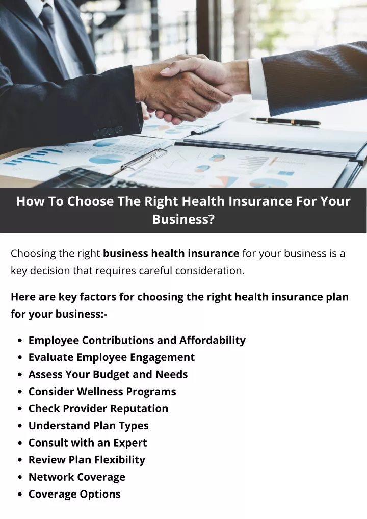 how to choose the right health insurance for your