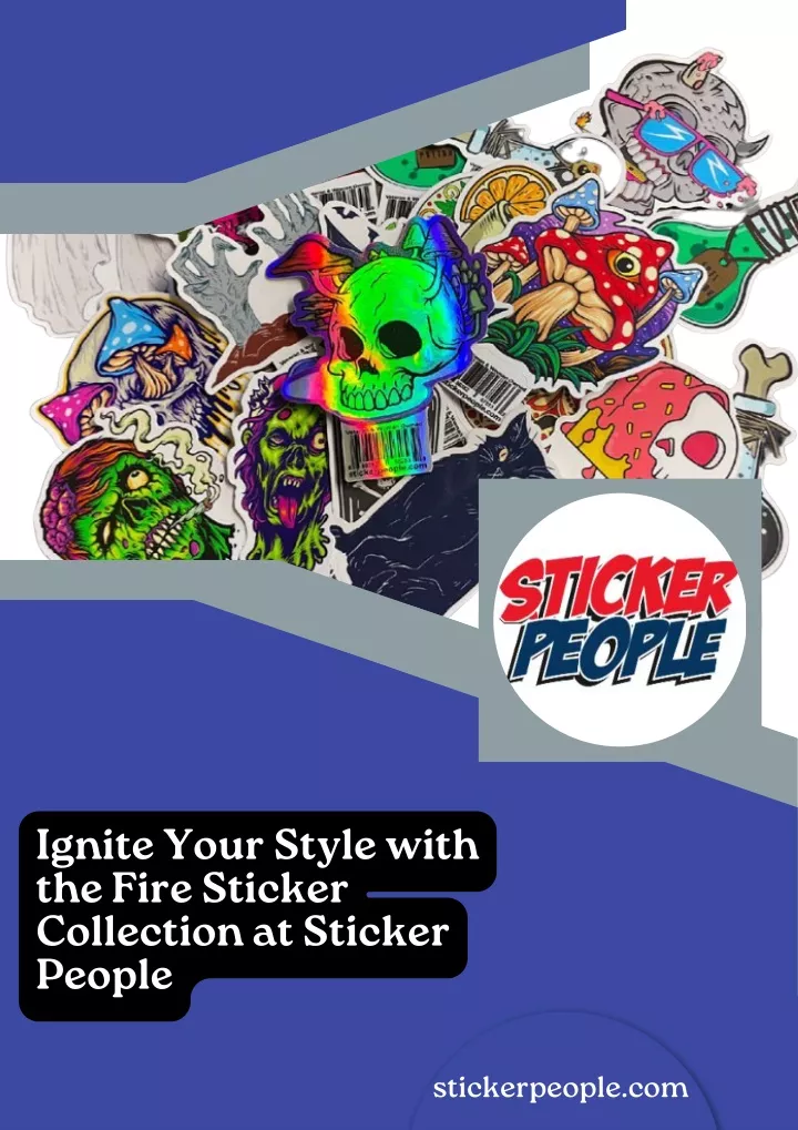 ignite your style with the fire sticker
