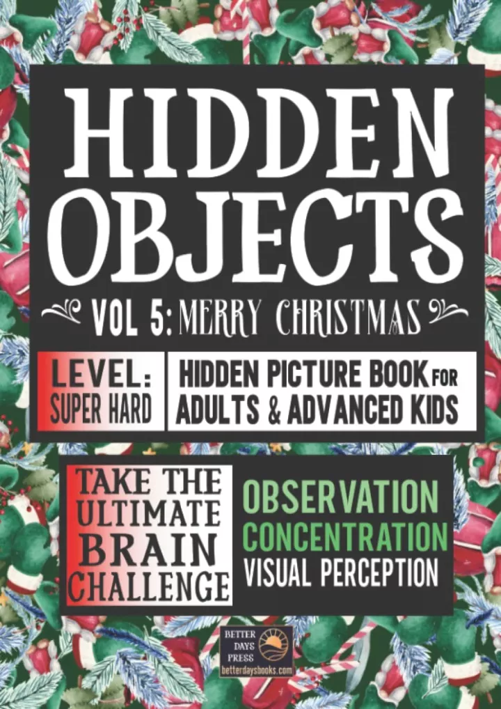 hidden objects super hard hidden picture book