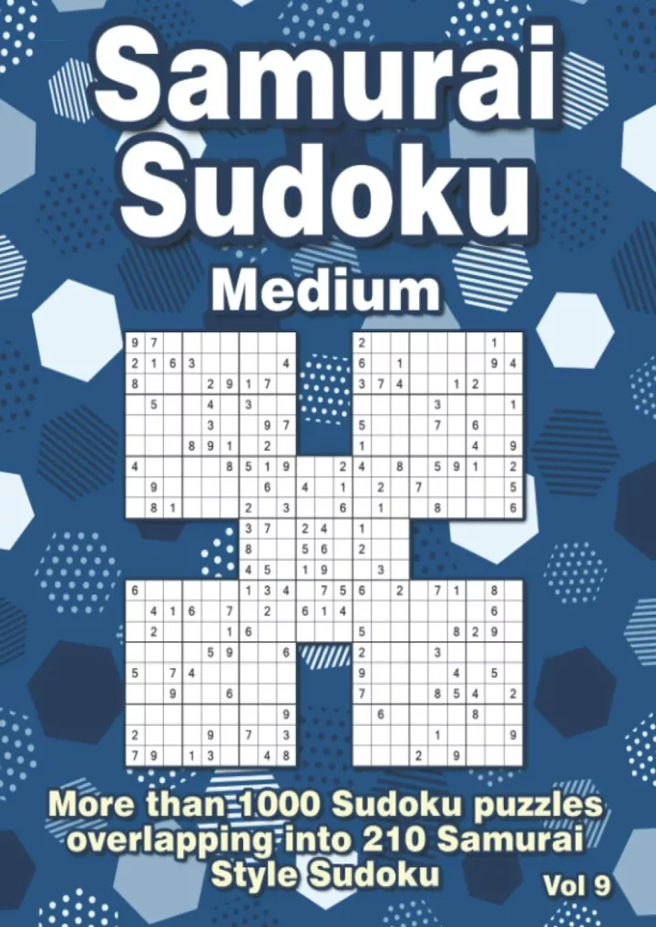 samurai sudoku medium samurai sudoku puzzle book