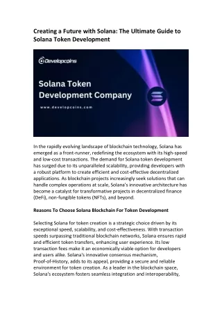 Steps To Create Tokens on Solana