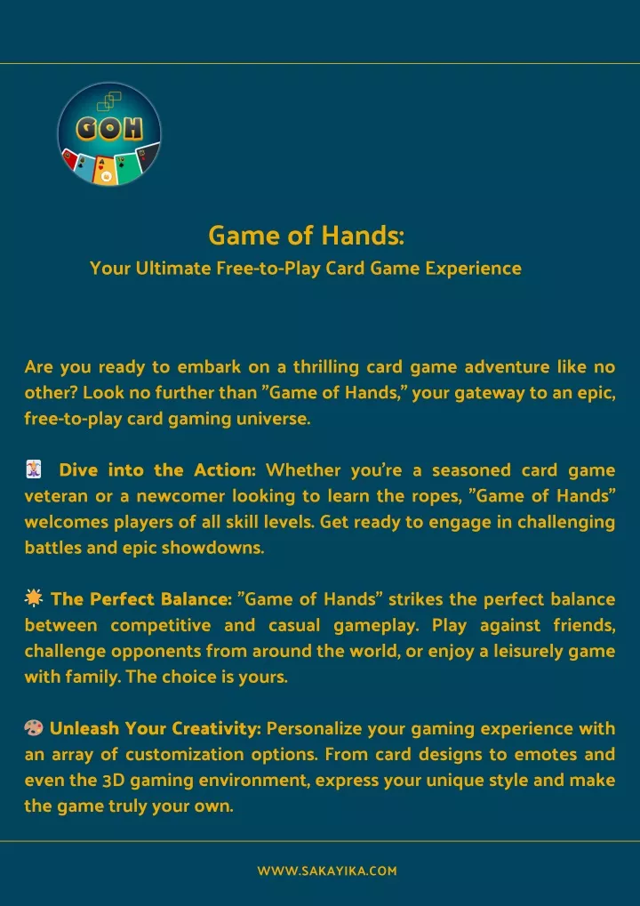 game of hands