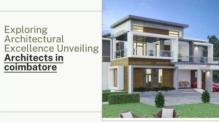 exploring architectural excellence unveiling architects in coimbatore