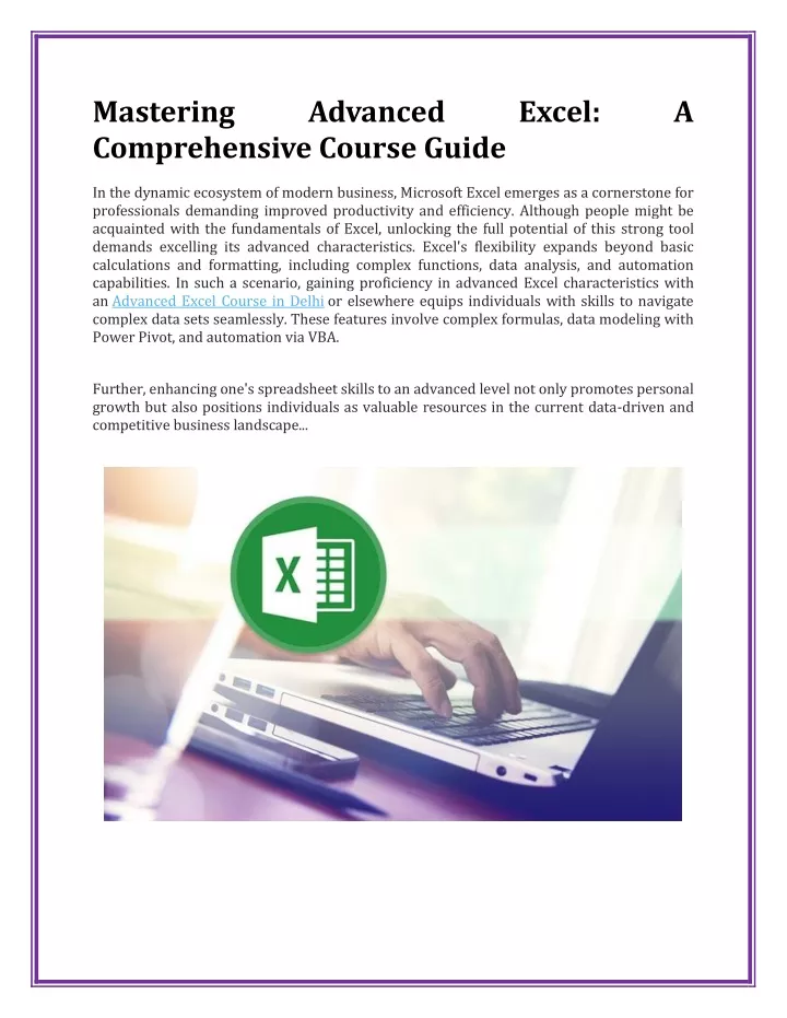 mastering comprehensive course guide