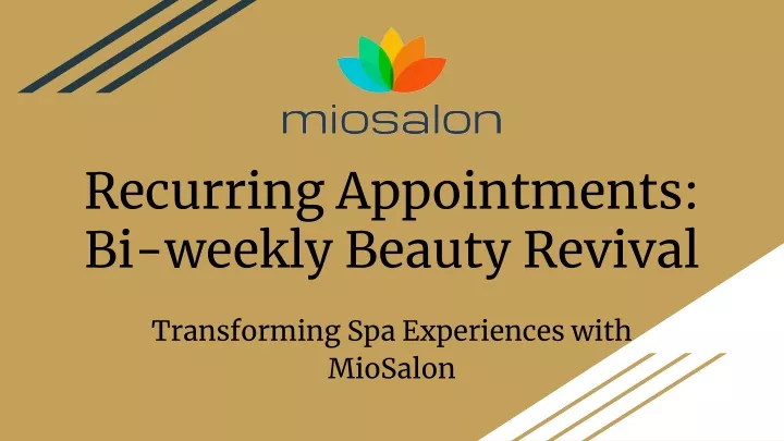 recurring appointments bi weekly beauty revival