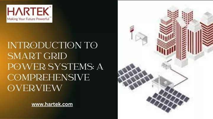 introduction to smart grid power systems