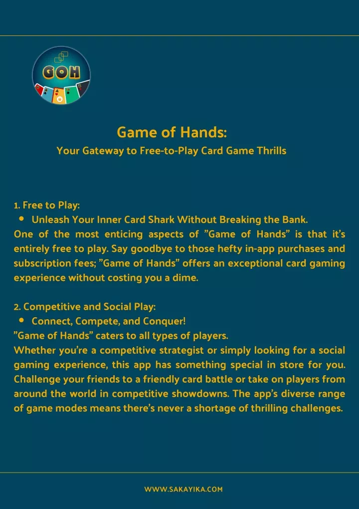 game of hands