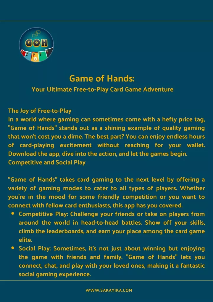 game of hands