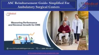 ASC Reimbursement Guide- Simplified For Ambulatory Surgical Centers