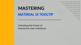 How to Use Material UI Tooltip Component Like a Pro_Updated