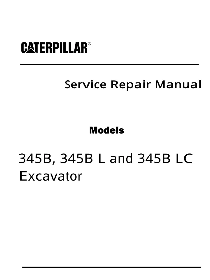 service repair manual