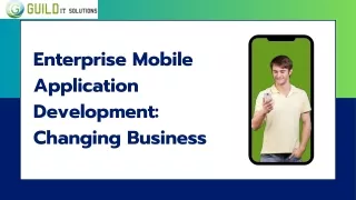 enterprise mobile application development