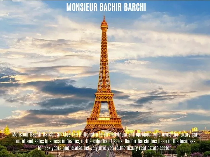 monsieur bachir barchi