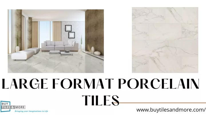 large format porcelain tiles