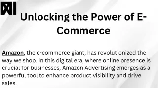 unlocking the power of e commerce
