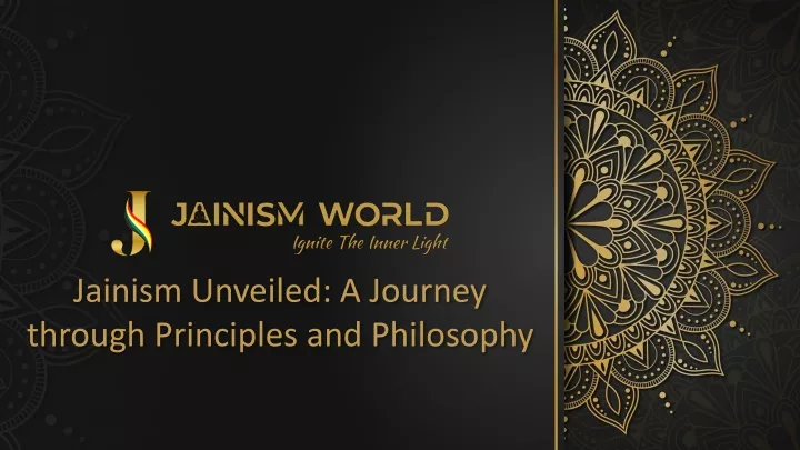 jainism unveiled a journey through principles