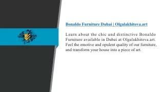 Bonaldo Furniture Dubai  Olgalakhitova.art