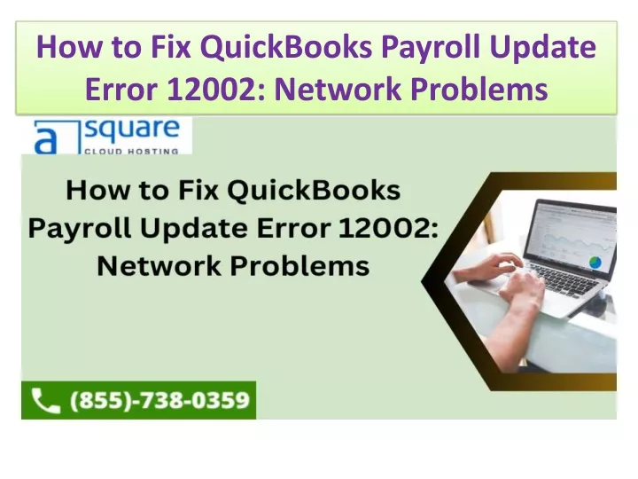 how to fix quickbooks payroll update error 12002