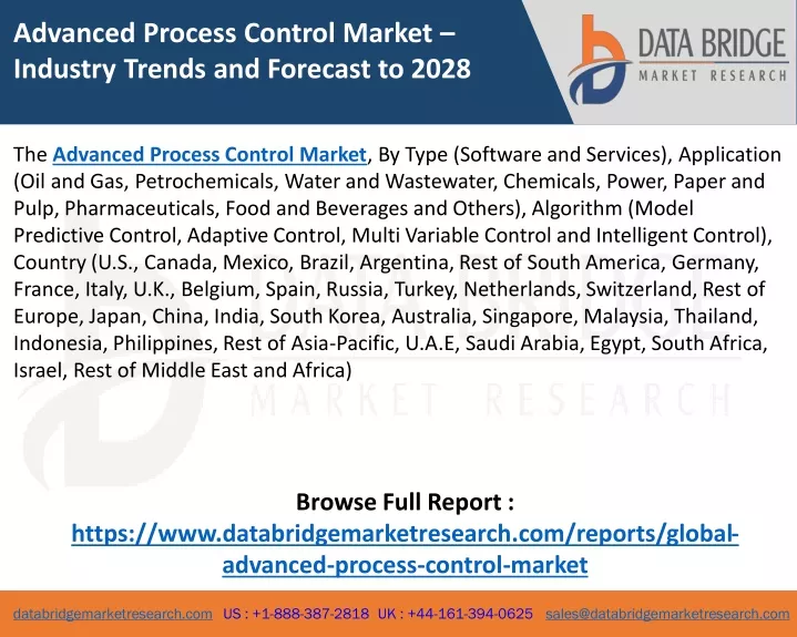 advanced process control market industry trends