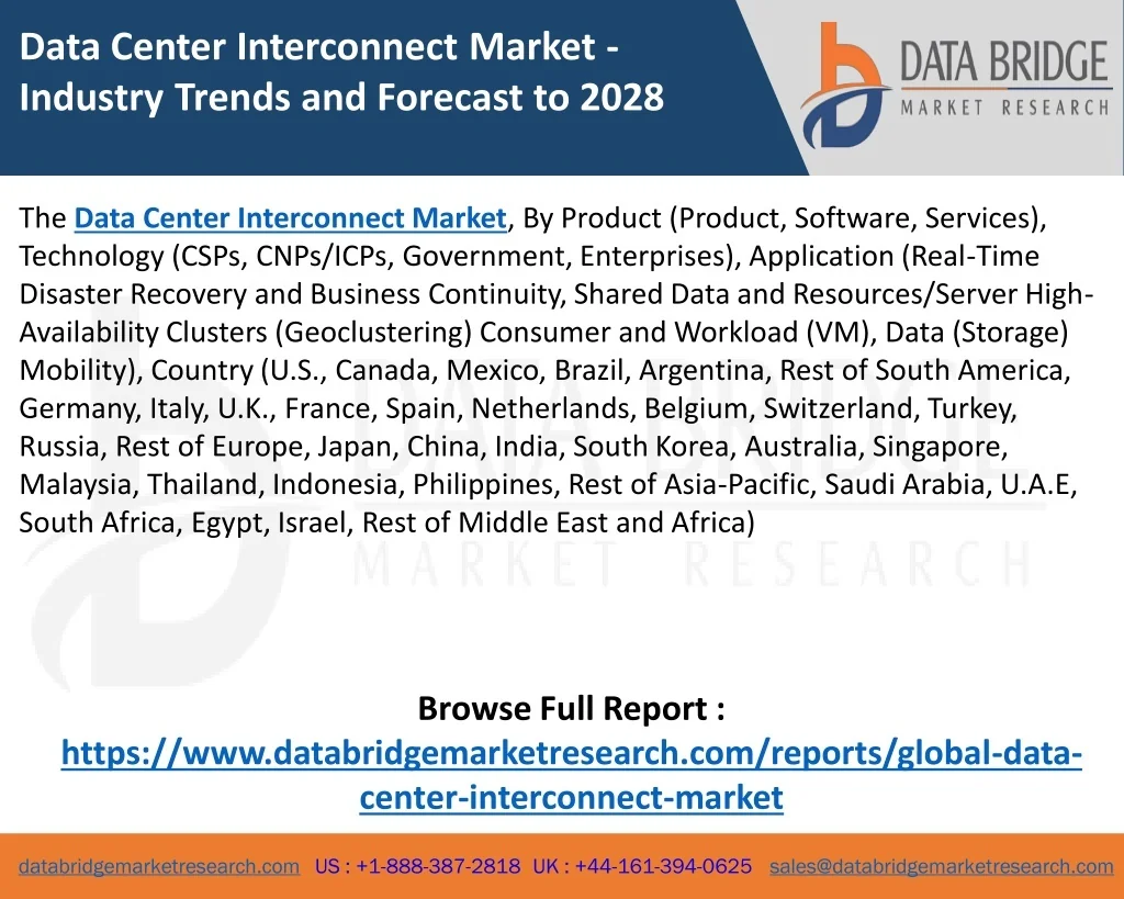 PPT - Data Center Interconnect Market PowerPoint Presentation, free ...