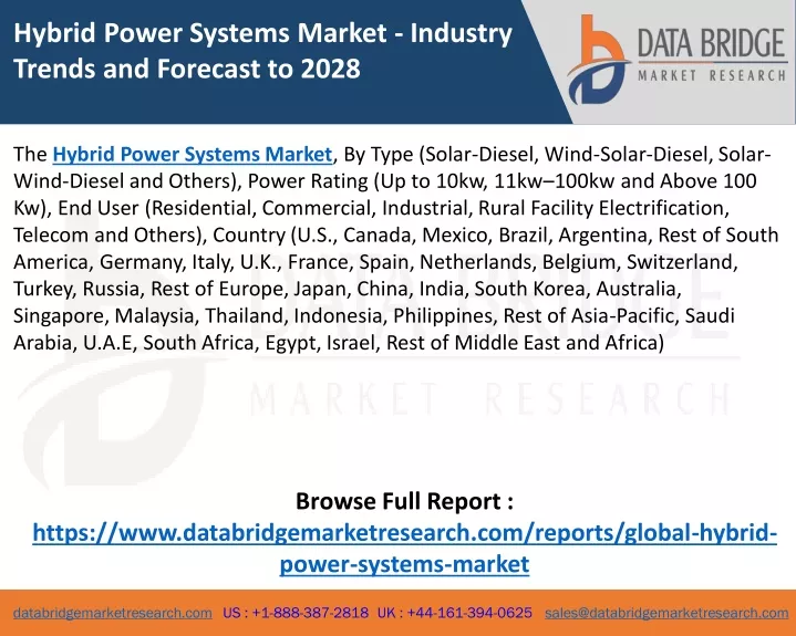 hybrid power systems market industry trends